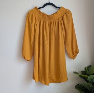 [3 for $20] Mustard Off-Shoulder Top